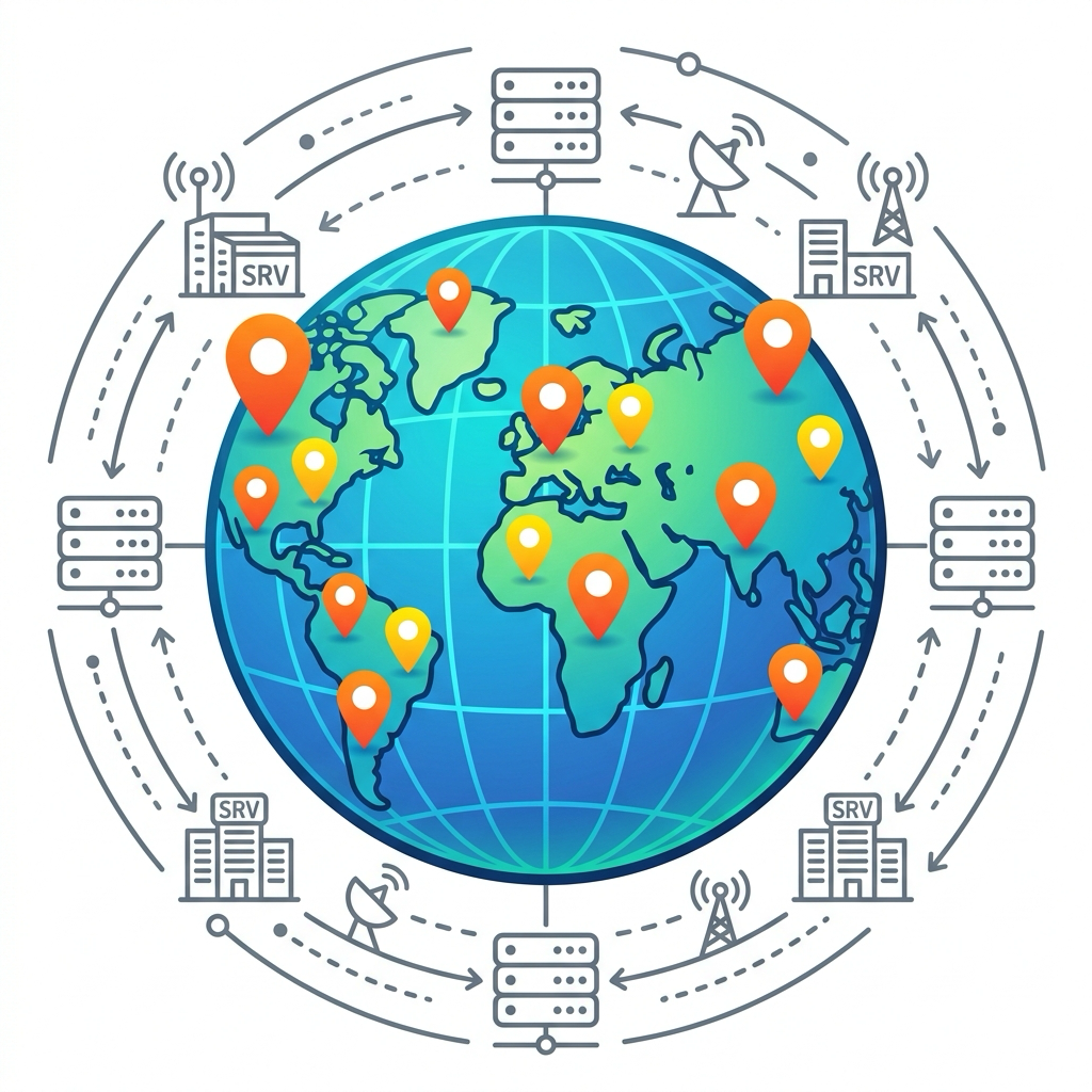 Multiple Server Locations